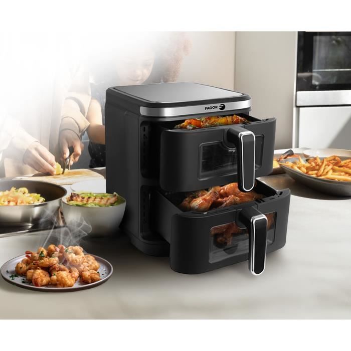 Airfryer Fagor : des repas croustillants, savoureux et sans huile pour moins de 80 euros