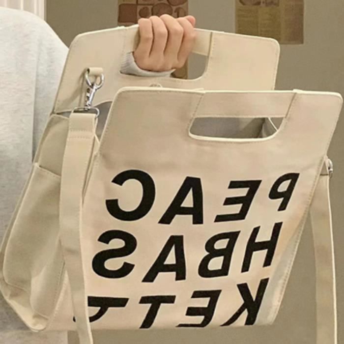 Sac de hotsell toile 7 lettres