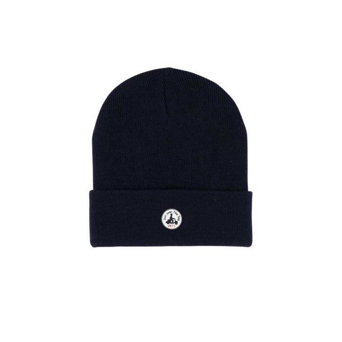 Bonnet avec logo devant JIM Bleu marine TU Cdiscount Pret a Porter