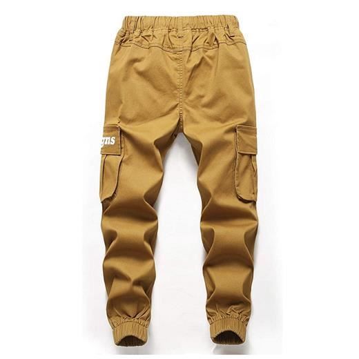 Enfant Pantalon Cargo Jogging pour Gar on Resserr aux Chevilles