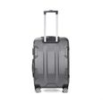 Valise Moyenne 4 Roues 65cm ABS Rigide - Palace - Superfly (Gris anthracite)-2