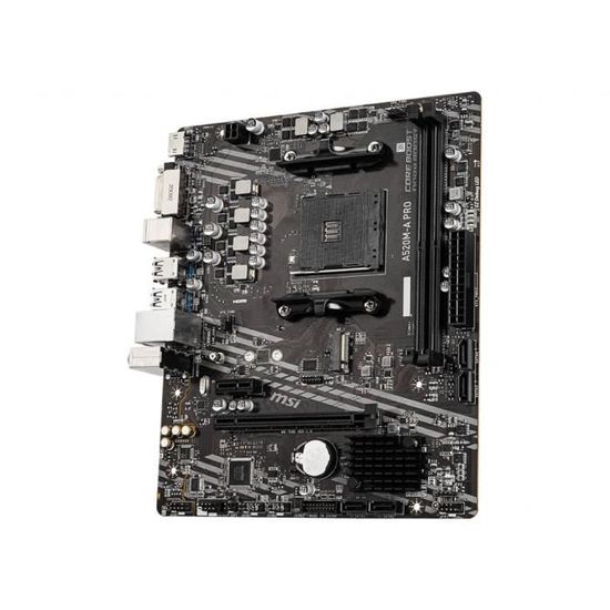 Carte mère ASRock A320M-HDV R4.0 AMD A320 Socket AM4 2xDDR4 32GB Micro