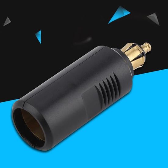 Adaptateur DIN Vers Prise Allume-cigare 12V/24V - Pour BMW Moto, Voitures Européennes, étanche, Courant 16A, Pack De 2 - 9