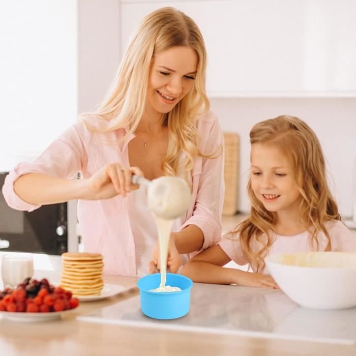 Moule à Gâteau Silicone 18 Biscuits - Résistant à La Chaleur, Antiadhésif, Pour Four, Micro-ondes, Lave-vaisselle