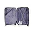 Valise Moyenne 4 Roues 65cm ABS Rigide - Palace - Superfly (Gris anthracite)-3