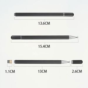 Stylet Tablette Avec Attache Embout, Chaîne Élastique, Dragonne, Pointu, Résistif Pour Peinture D'Écran Tactile