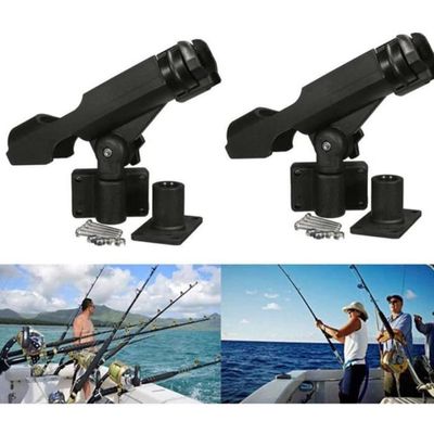 Support De Canne à Pêche Dompteur - Attache Pour Pont De Bateau - Économiseur De Jeu - Neuf