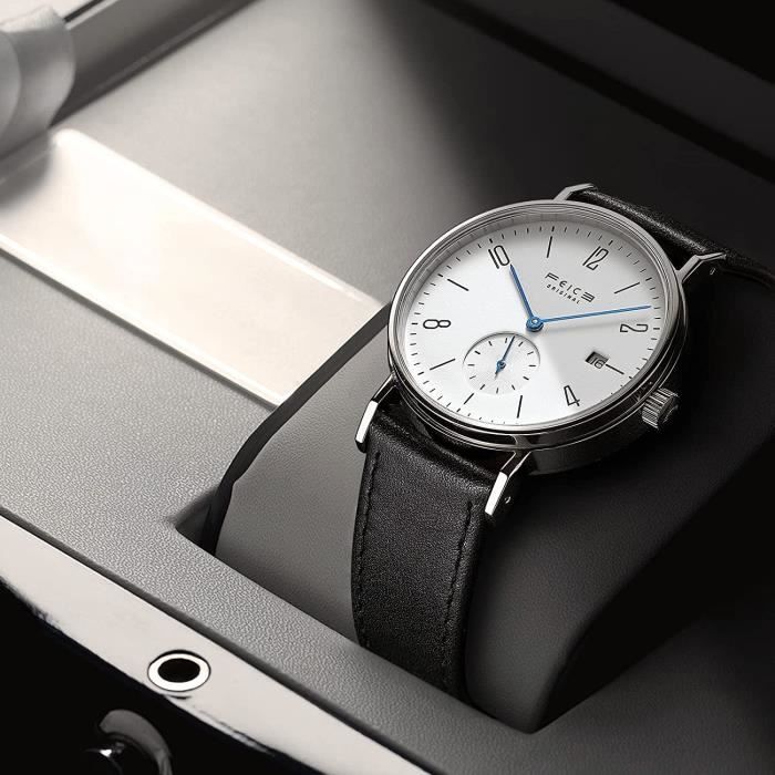 FEICE Montre Automatique Homme Mecanique Bauhaus Design Montre Bracelet Cuir FM506 Achat vente montre Homme Cuir Cdiscount
