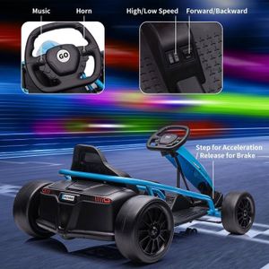 Moteur électrique Sans Balais 1500W 72V Pour Karting – Contrôleur Et Roue Moteur Inclus