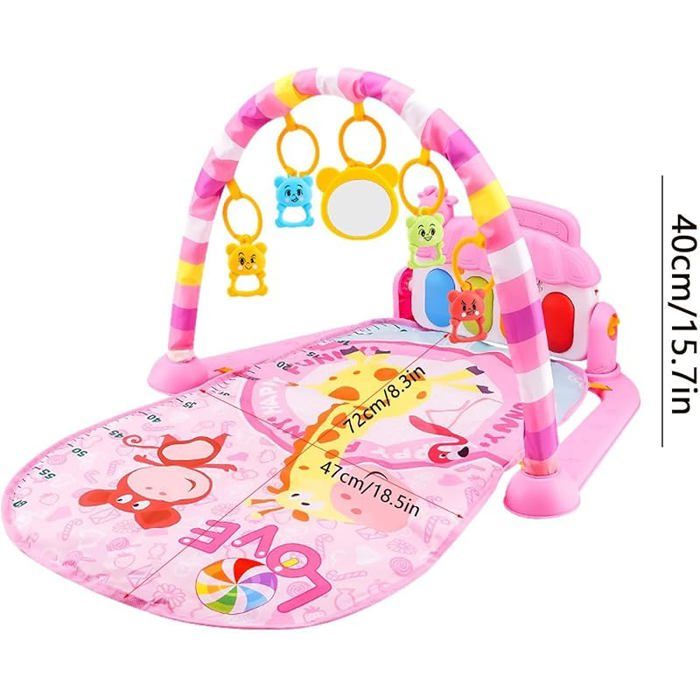 Capslpad – Tapis éducatif et de jeu pour enfants imprimé carte de la ville, pour garçons et filles, pour salles de jeux et chambres, 160 x 100 cm