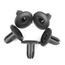 15 pcs plastique rivet boue Flaps pare-chocs Fender Push clips 8mm pour Nissan