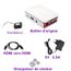 Super 5-en-1Kit Raspberry Pi 2-3 Prîtier blanc d'origine + 5v 2.5A Alimentation + dissipateur thermique +Ventilateur+ HDMI Cable