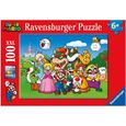 Puzzle 100 pièces XXL - Super Mario Fun Coloris Unique-0
