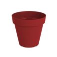 ARTEVASI Pot de fleurs Capri - 40 cm - Rouge foncé-0