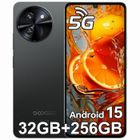 Doogee Note 59 pro Smartphone 6.75" 32 Go + 256 Go 6250mAh 16MP Caméra Téléphone portable 5G Android 15 Double Sim NFC GPS - Noir