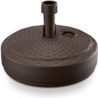 MELISSA & DOUG Pied de parasol, support parasol, maintien, polyrotin 39x39x13cm forme/couleur Anguleux brun - MARKENARTIKEL