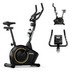 Vélo d'appartement - ZIPRO Boost Gold - Résistance magnétique - Silencieux - Écran LCD - Mesure des calories et du pouls - 120 kg