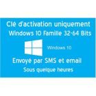 NO NAME Système d'exploitation Windows 10 Home - Clé d'activation originale - 32-64 Bits