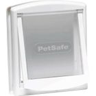 PetSafe Porte à 2 Voies pour Chiens 715 Petit Blanc Chatière pour Chiens 411395