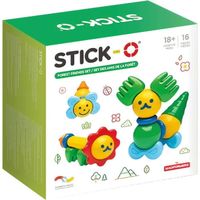 Stick-O Jeu de Construction magnetique pour Enfants a partir de 1,5 Ans, Jouets de Construction creatifs et educatifs, kit d'