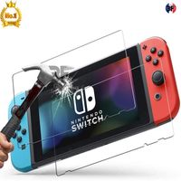 Protection écran pour Nintendo Switch en Verre Trempé - Premium Ultra Résistant en Verre Trempé - Oléophobe 100% Transparent