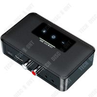 TD® Récepteur Bluetooth sans fil Bluetooth 5.0 Transmetteur Bluetooth de voiture Lecteur audio de voiture sans fil Adaptateur