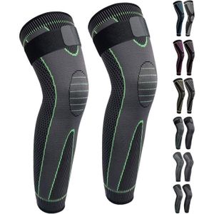 Manchons De Compression Jambes Anti-UV 2XL - Protection Genoux Pour Sport Et Plein Air