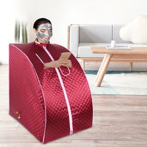 sauna-spa portable pour une personne 5 variantes de couleurs familialsauna Rose Sauna infrarouge à domicile 70 * 80 * 98 cm Sec sauna box env 