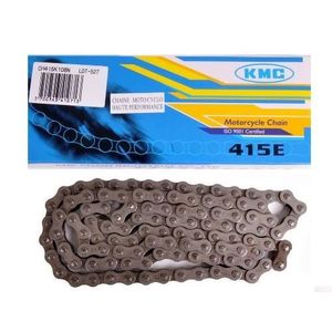 Chaine Vélo KMC 415H Renforcée Or-noir - 120 Maillons - Pour Vélos Classiques Et Urbains - 6