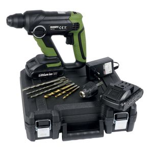 2 batteries, syst/ème 18 V, dans coffret Bosch perforateur sans fil Uneo Maxx