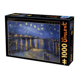 Puzzle Ravensburger 1500 Pièces - La Nuit Étoilée De Van Gogh - 80x60cm - Neuf