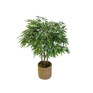 FLEUR ARTIFICIELLE Bambou artificiel fabriqué à partir de roseaux naturels, idéal pour la décoration de la maison, arbre artificiel, plante artificiell