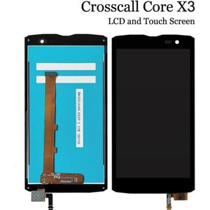 PIÈCE TÉLÉPHONE Écran complet pour CROSSCALL Core-X3 Noir