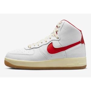 CHAUSSURES DE TENNIS NIKE - AIR FORCE 1 SCULPT - blanche - Blanc - 40 1/2 - Chaussures