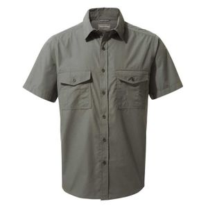 Chemise Boutonnée Craghoppers Femme - Orange, Manches Longues, Taille 8, Avec Poches