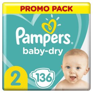 Pampers Baby Dry Taille 2 60 Couches Achat Vente Couche 8001841530376 Soldes Sur Cdiscount Des Le 20 Janvier Cdiscount