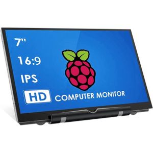 ECRAN ORDINATEUR 7 Pouces Raspberry Pi Écran 800X480 Hdmi Moniteur 