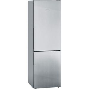 RÉFRIGÉRATEUR CLASSIQUE SIEMENS - Réfrigérateur combiné pose-libre IQ500 inox-easyclean -Vol.total: 308l - réfrigérateur: 214l -congélateur: 94l - Low frost