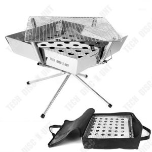 USTENSILE TD® Barbecue pliant grill extérieur barbecue poêle