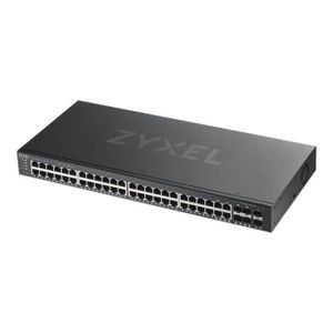 SWITCH - HUB ETHERNET   - Zyxel - Zyxel GS1920-48v2 - Commutateur - intelligent - 48 x 10/100/1000 + 4 x SFP Gigabit combiné + 2 x Gigabit SFP - Montable 