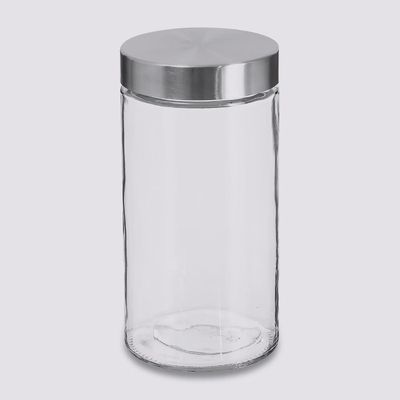 Revivoer Bocaux Epices, Lot de 12 x 200 ml Pots à Épices en Verre Carrés avec Couvercle en Bambou, Boite a Epices Cuisine Rangement pour Herbes Bonbons et Thé (Circulaire