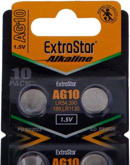 ENVOI SOUS SUIVI EUNICELL -AG13 LR44 Sous Blister ( Lot De 2 &agrave; 50 Piles