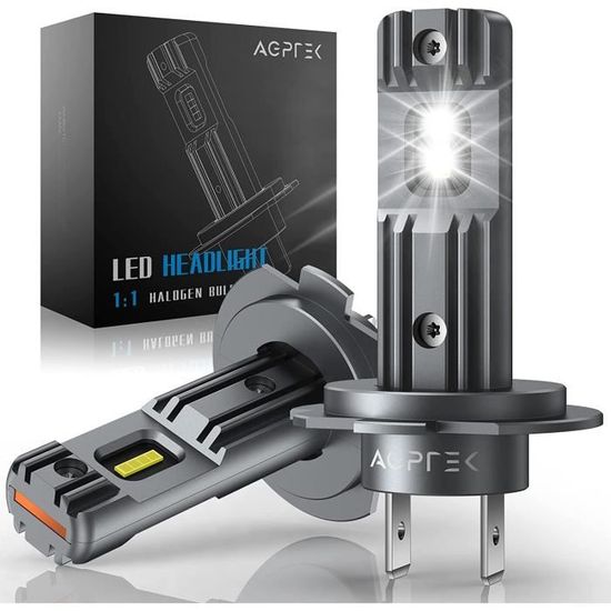 Ampoule H7 LED spéciale Phares Lenticulaires - 10 000 Lumens.