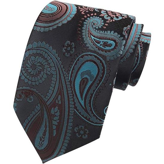 Cravate Homme En Soie – Marque Lua Ha Dong, Motif Pois Marron, Neuf Avec étiquettes