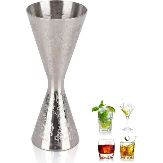 Jiggers Professionnels | Doseurs à Cocktails en Ligne
