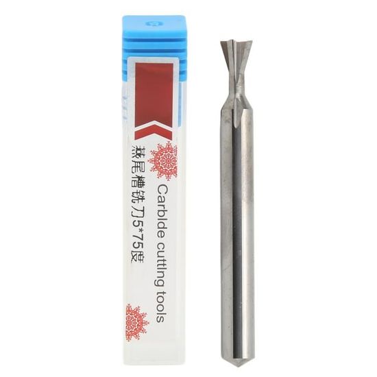 Create Idea Lot De 10 Fraises HSS 4 Cannelures Queue 6 Mm - Diamètres 1.5 à 6 Mm Pour Bois, Métal, Acier, Aluminium, CNC