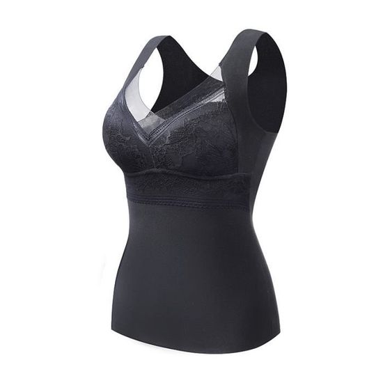 Combinaison Longue Active Femme - Soutien-gorge Intégré - Tissu FormFlex Ultra Doux - Coupe Moulante