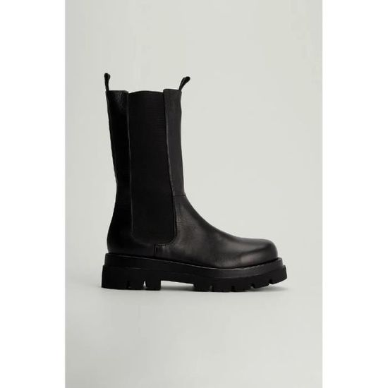 Bottes En Caoutchouc Mi-mollet Pour Femme - Imperméables, Antidérapantes, Faciles à Enfiler