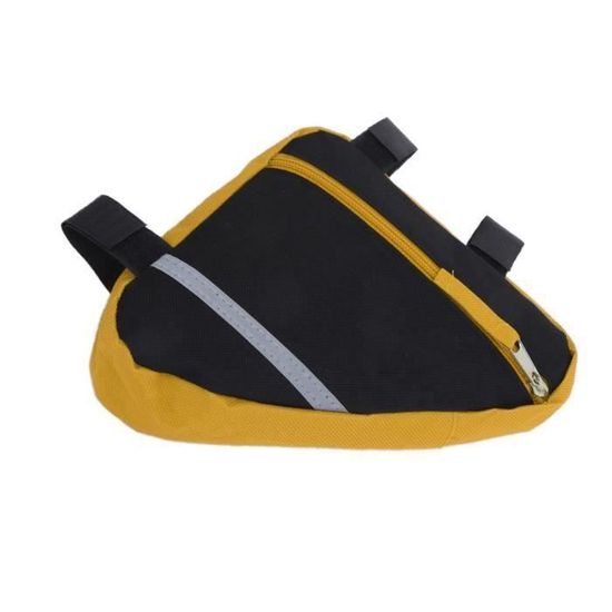 VINGVO Sac Cadre de Vélo Triangulaire Étanche Large Sacoche Siège Tube Supérieur (L