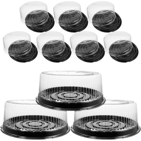 Présentoir À Gâteaux En Plastique Transparent - Dôme Rond - Présentoir